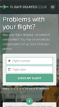 Mobile Screenshot of flight-delayed.co.uk