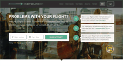 Desktop Screenshot of flight-delayed.com