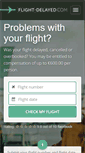 Mobile Screenshot of flight-delayed.com